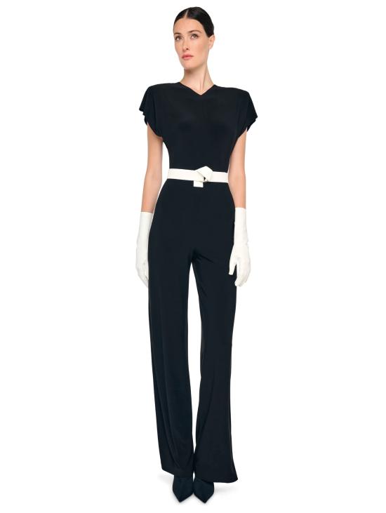 26SS 노마카말리 점프수트 KK126JPLT46001cap sleeve shoulder pad jumpsuit