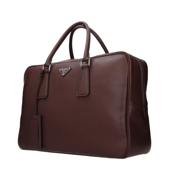 25FW 프라다 레더 워크 백 2VE0272BBEOOOF0038 - PRADA