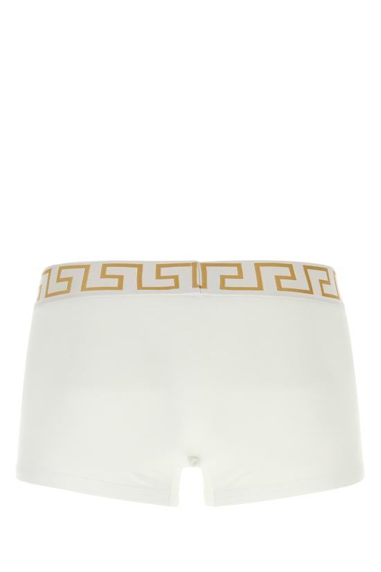 26SS 베르사체 언더웨어 AU100261A10011 A81H WHITEGREEKGOLD - VERSACE