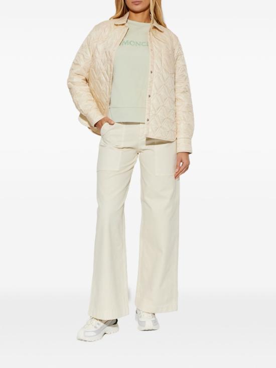 26SS 몽클레어 스트레이트 팬츠 L10932A00003 5999H20F Beige - MONCLER