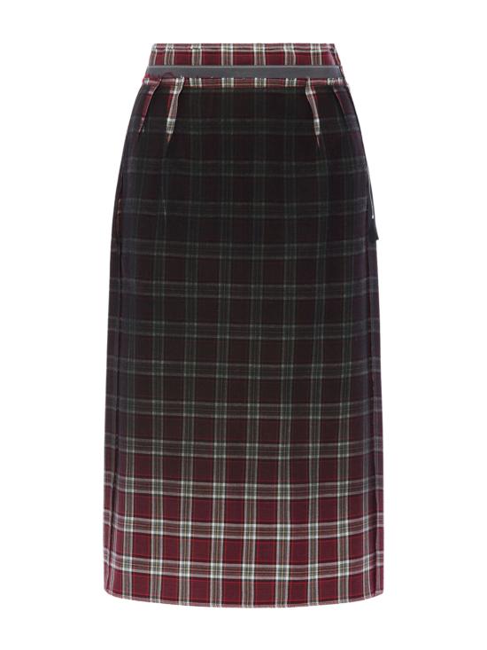 26SS 마르지엘라 미디 스커트 S51ME0053 M35710001F Bordeaux