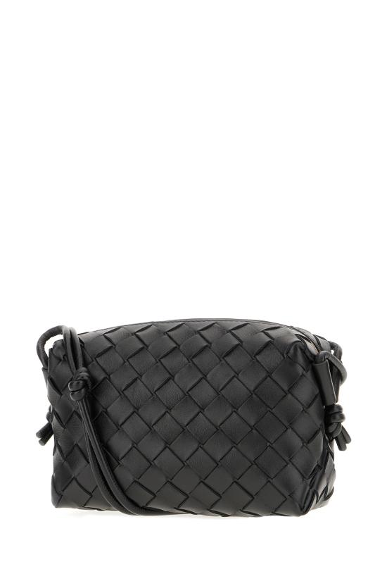 26SS 보테가베네타 미니 루프 카메라 백 723547V1G11 8425 Nero - BOTTEGA VENETA