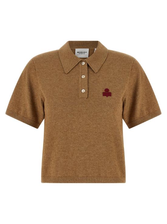 26SS 이자벨마랑에뚜왈 폴로 티셔츠 PU0849FAC1L17ECMGA