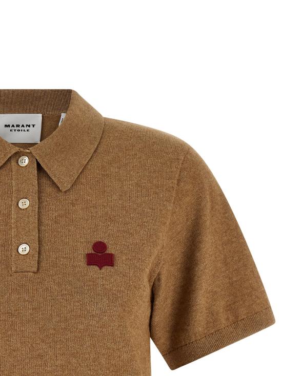 26SS 이자벨마랑에뚜왈 폴로 티셔츠 PU0849FAC1L17ECMGA - ISABEL MARANT ETOILE