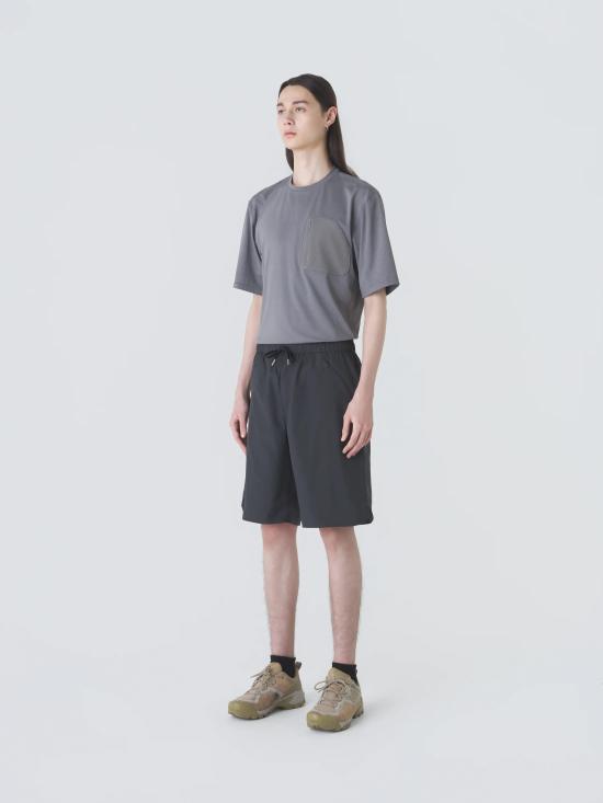 26SS 하이킹 패트롤 숏팬츠 SS26205 CHARCOAL BLACK Black - HIKING PATROL