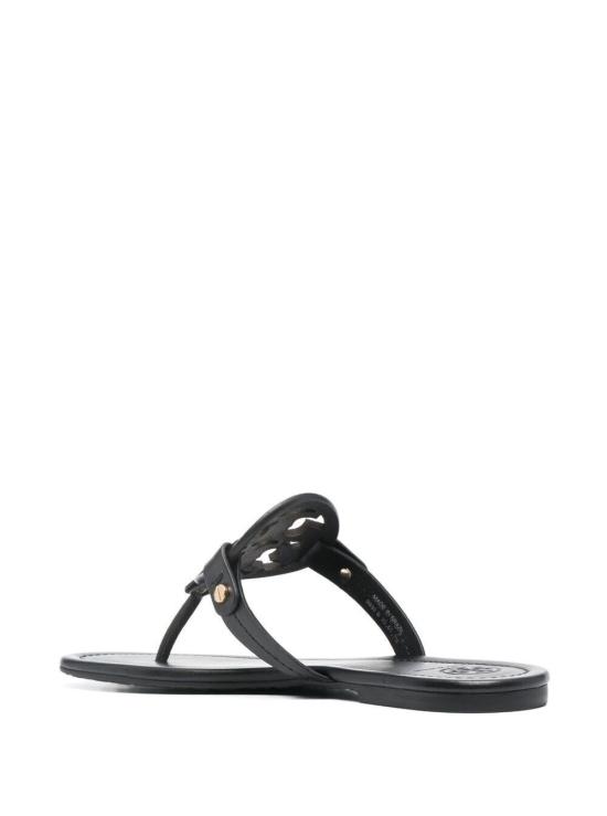 26SS 토리버치 밀러 레더 샌들 11744001 Black - TORY BURCH