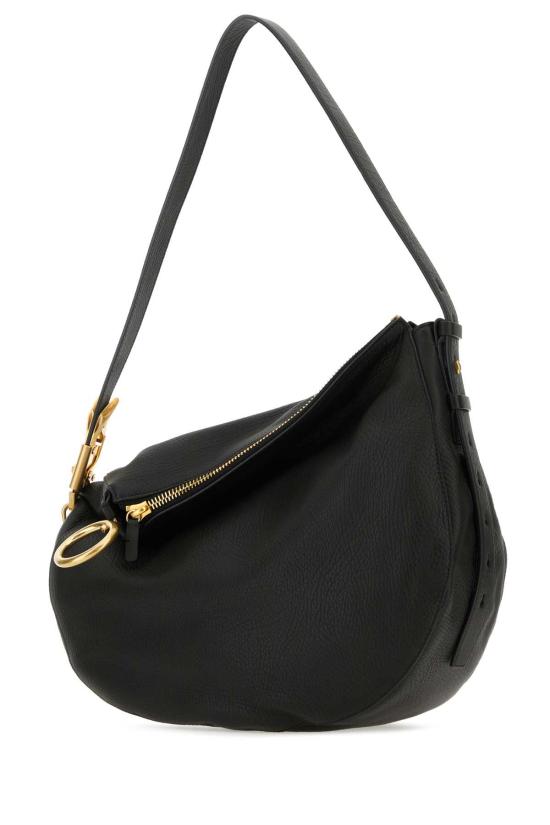 26SS 버버리 미디엄 나이트 백 8075255 A1189 Black - BURBERRY