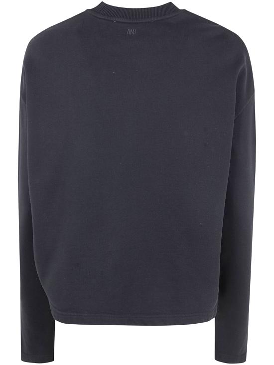 26SS 아미 긴팔 티셔츠 FSW766 730 045 BLACK WHITE CREAM - AMI