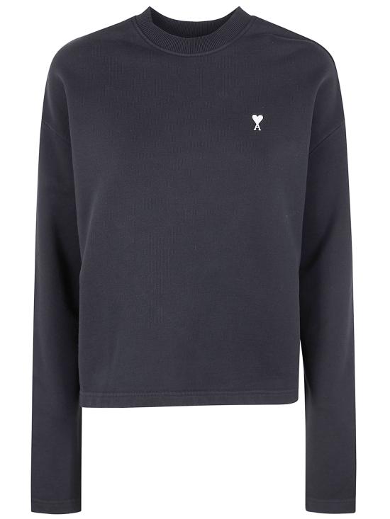 26SS 아미 긴팔 티셔츠 FSW766 730 045 BLACK WHITE CREAM - AMI