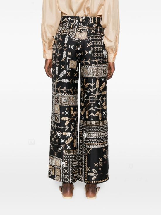 26SS 모모니 팔라초 팬츠 265MMOPA001 265MO019950 Black - MOMONÍ