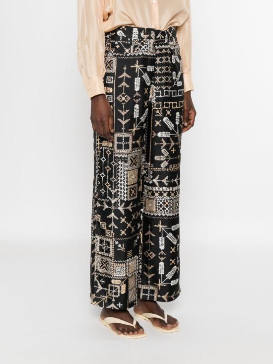 26SS 모모니 팔라초 팬츠 265MMOPA001 265MO019950 Black - MOMONÍ