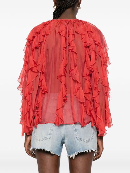 26SS 모모니 셔츠 265MMOSH015 265MO090411 Red - MOMONÍ