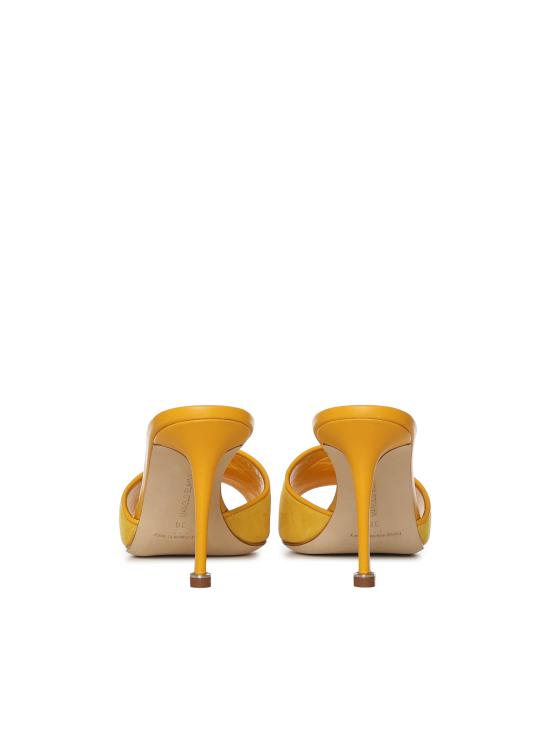 26SS 마놀로 블라닉 뮬/슬리퍼 1263172 7329 YELLOW - MANOLO BLAHNIK