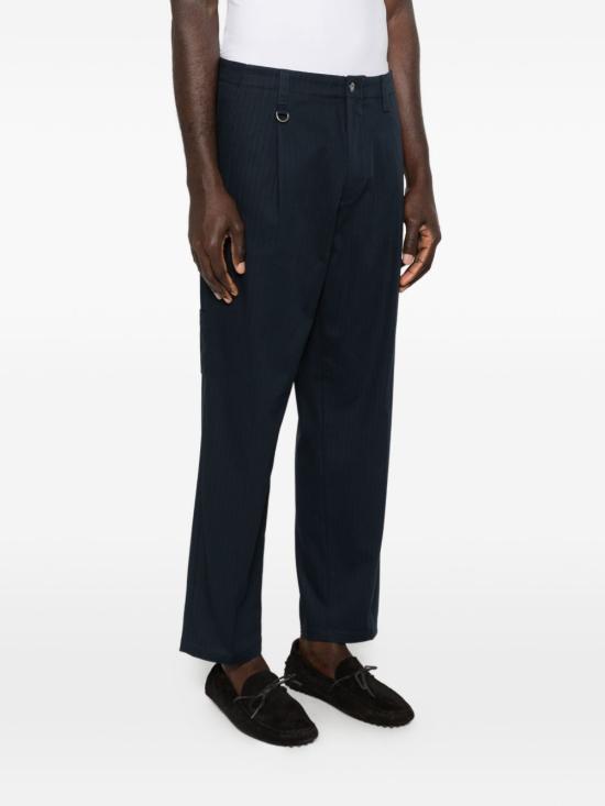 26SS 파올로페코라 스트레이트 팬츠 B0210260 6685 Blue - PAOLO PECORA MILANO