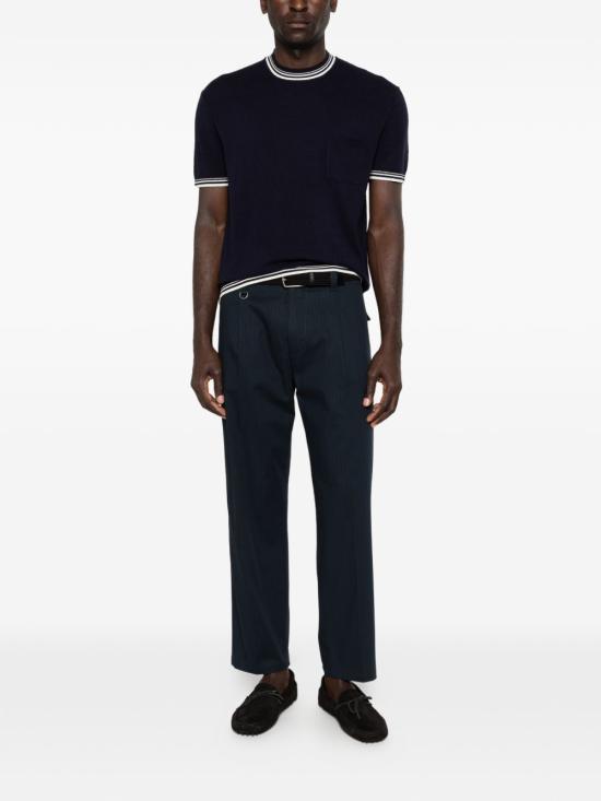 26SS 파올로페코라 스트레이트 팬츠 B0210260 6685 Blue - PAOLO PECORA MILANO