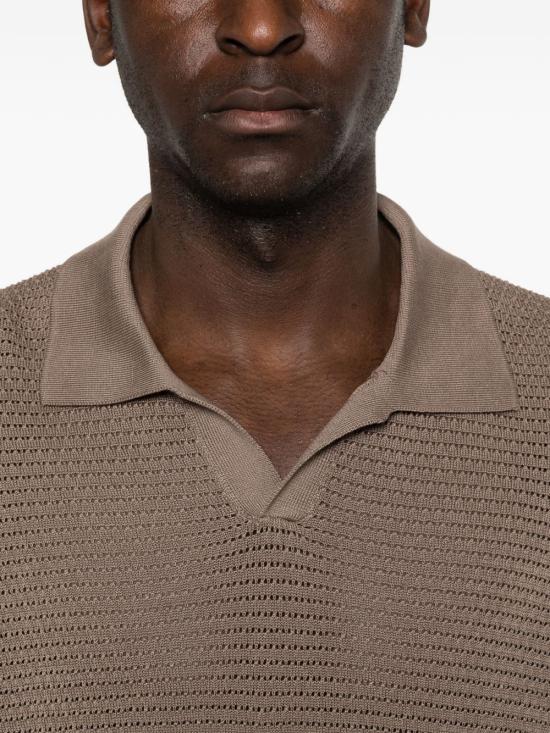 26SS 딸리아토레 폴로 티셔츠 FINLAY PWE2602TAUPE Beige - TAGLIATORE