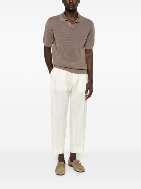 26SS 딸리아토레 폴로 티셔츠 FINLAY PWE2602TAUPE Beige - TAGLIATORE