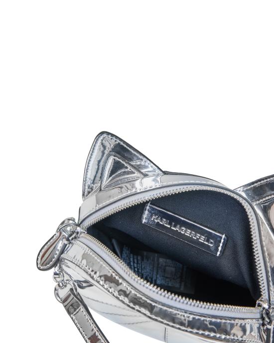 25FW 칼라거펠트 크로스백 A4W30263 290 silver ARGENTO - KARL LAGERFELD