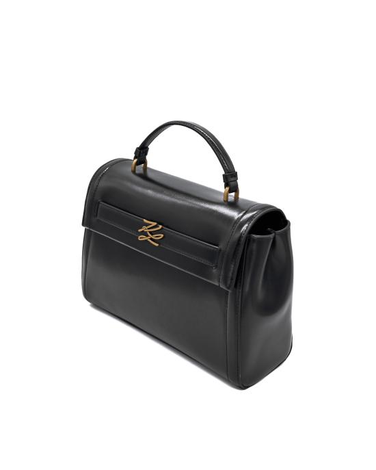 25FW 칼라거펠트 크로스백 A4W30099 999 black gold NERO - KARL LAGERFELD
