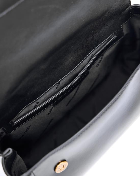 25FW 칼라거펠트 크로스백 A4W30099 999 black gold NERO - KARL LAGERFELD
