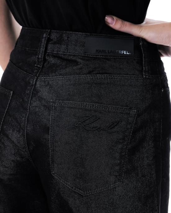25FW 칼라거펠트 데님 팬츠 A4W10097 820 black denim NERO - KARL LAGERFELD