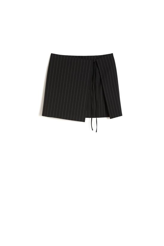 26SS 스포트막스 미디 스커트 2612101041600 004 Black