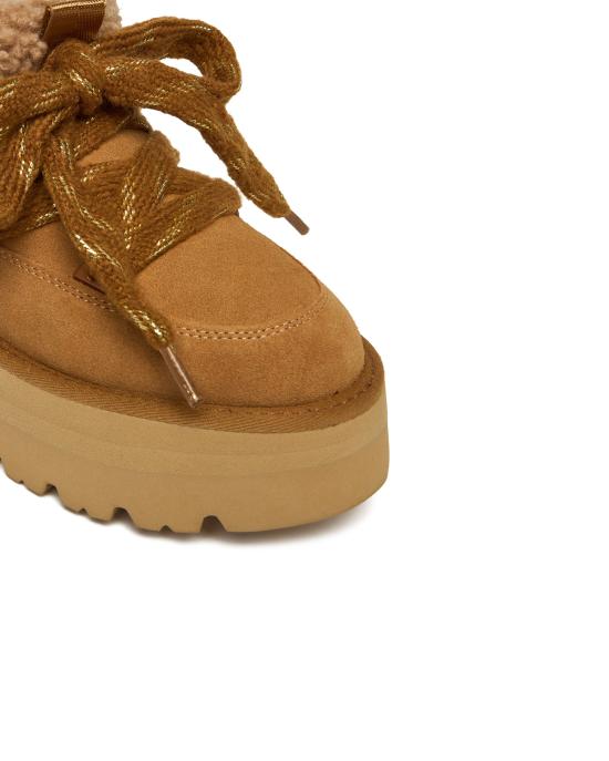 25FW 칼라거펠트 부츠 KL48632 5T2 Tofee Suede MARRONE CHIARO - KARL LAGERFELD