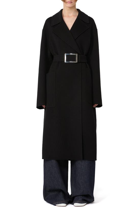 26SS 스포트막스 코트 2612011041600 013 Black - SPORTMAX