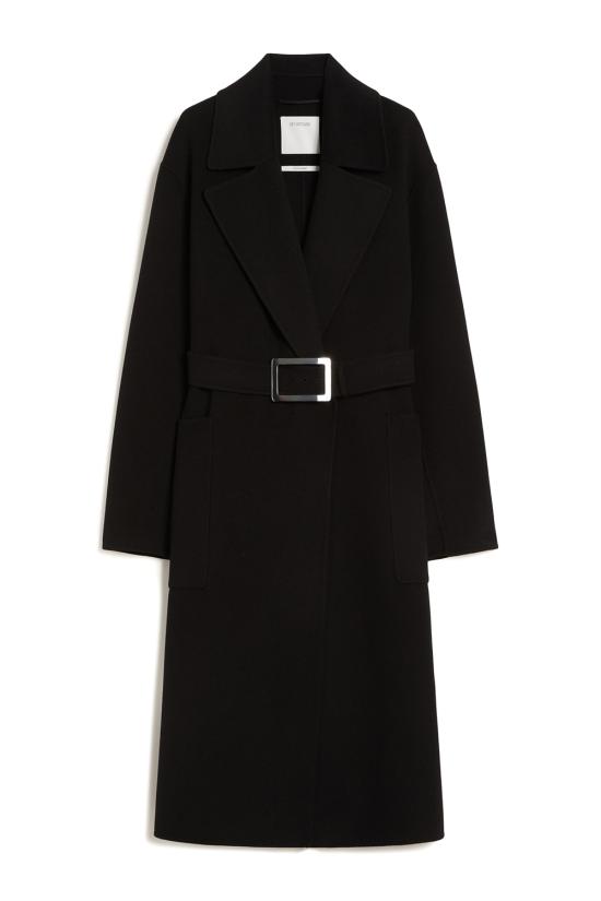 26SS 스포트막스 코트 2612011041600 013 Black