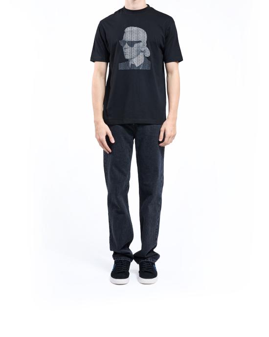 25FW 칼라거펠트 반팔 티셔츠 755144 554225 990 NERO - KARL LAGERFELD