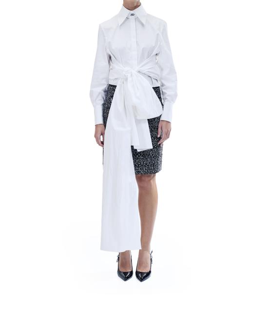 25FW 칼라거펠트 셔츠 A4W11035 100 white BIANCO - KARL LAGERFELD