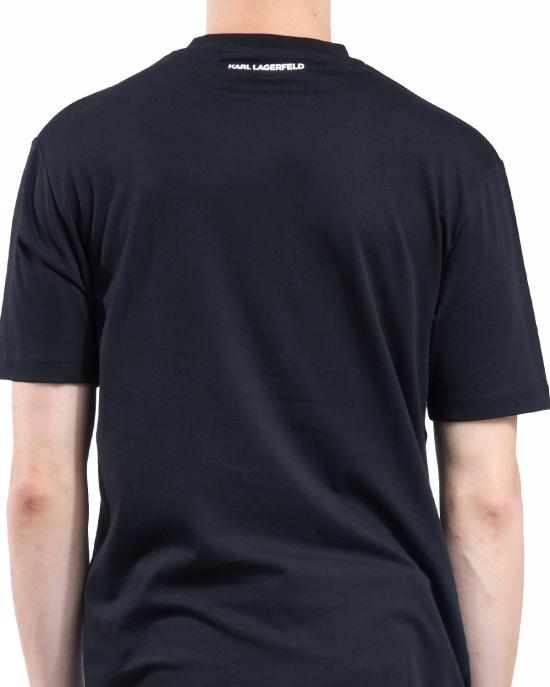 25FW 칼라거펠트 반팔 티셔츠 755139 554225 990 NERO - KARL LAGERFELD