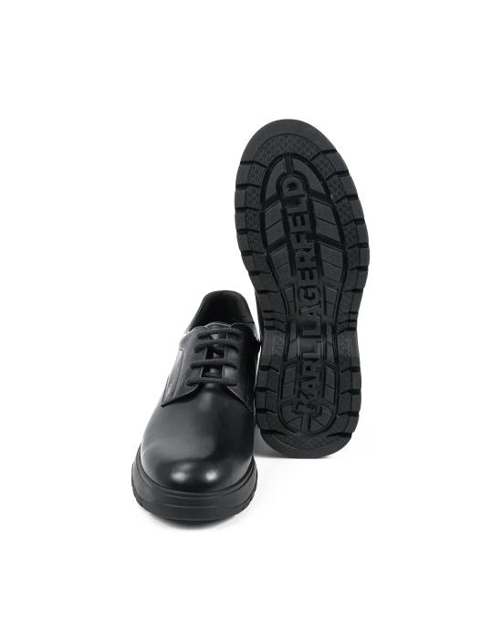 25FW 칼라거펠트 드레스 슈즈 KL10625 000 black leather NERO - KARL LAGERFELD