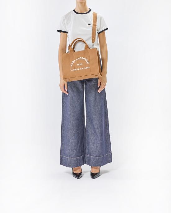 25FW 칼라거펠트 토트백 A1W50010 1XV CARAMELLO - KARL LAGERFELD