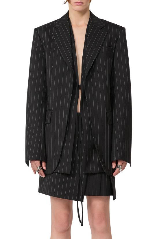 26SS 스포트막스 코트 2612041051600 004 Black - SPORTMAX