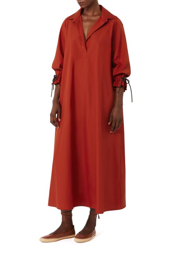 26SS 막스마라 미디 원피스 2611221152600 015 Red - MAX MARA