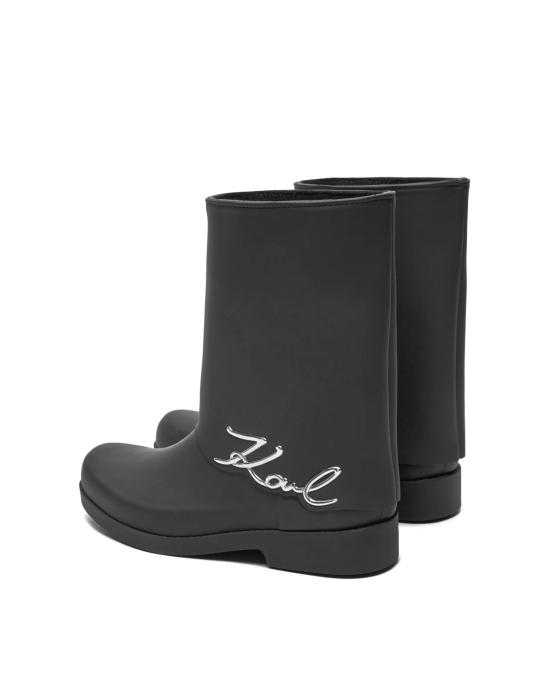 25FW 칼라거펠트 부츠 KL47064 V00 black rubber NERO - KARL LAGERFELD
