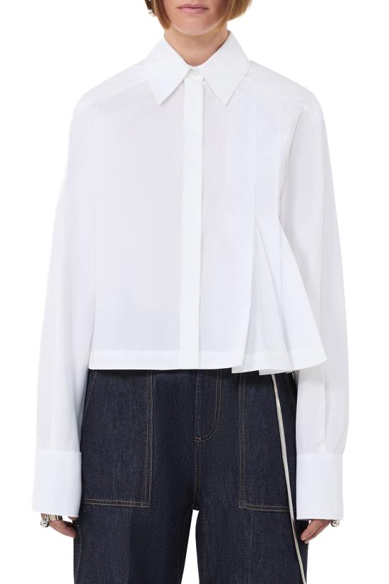 26SS 스포트막스 셔츠 2612111031600 001 White - SPORTMAX