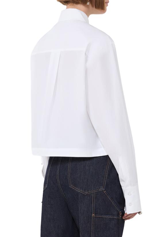 26SS 스포트막스 셔츠 2612111031600 001 White - SPORTMAX