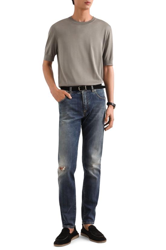 26SS 돌체앤가바나 스트레이트 팬츠 GY07CDG8OJ9 S9001 VARIANTE ABBINATA - DOLCE & GABBANA