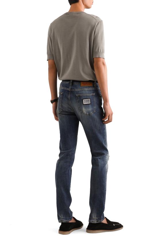 26SS 돌체앤가바나 스트레이트 팬츠 GY07CDG8OJ9 S9001 VARIANTE ABBINATA - DOLCE & GABBANA