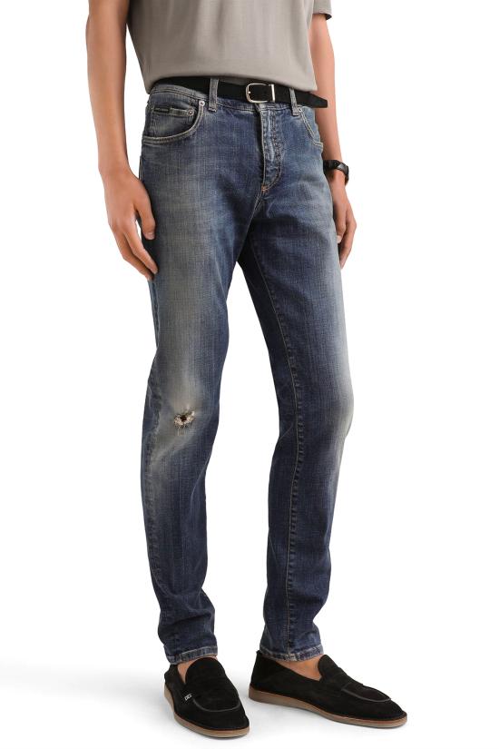 26SS 돌체앤가바나 스트레이트 팬츠 GY07CDG8OJ9 S9001 VARIANTE ABBINATA - DOLCE & GABBANA