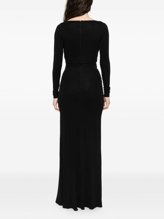 26SS 엘리자베타프랜치 미디 원피스 ABR1461E2 110 Black - ELISABETTA FRANCHI