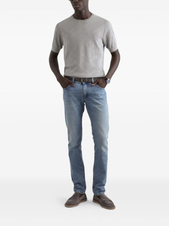 26SS 돌체앤가바나 스트레이트 팬츠 GY07LDG8OJ4 S9001 Variante abbinata - DOLCE & GABBANA