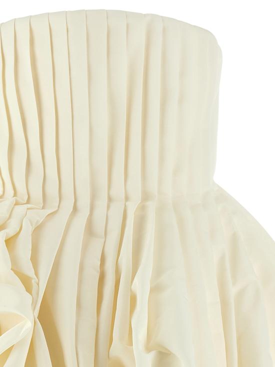 26SS 캐롤리나 헤레라 숏 원피스 R2611N558SFA100 White - CAROLINA HERRERA