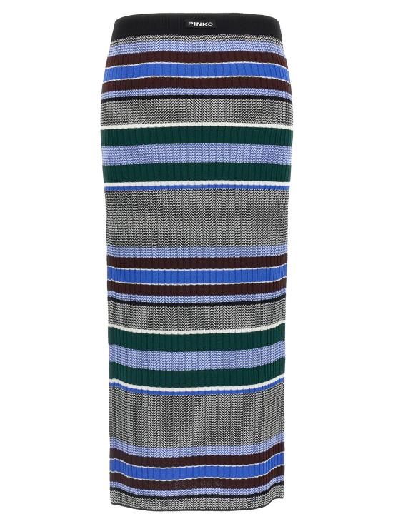 26SS 핑코 미디 스커트 106365A355ZEA Multicolor - PINKO