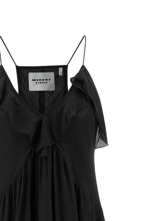 26SS 이자벨마랑에뚜왈 롱 원피스 RO1003FBB3J04E01BK Black - ISABEL MARANT ETOILE
