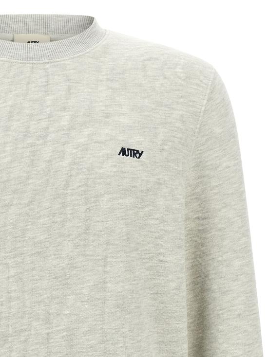 26SS 오트리 긴팔 티셔츠 SWPM001M Gray - AUTRY