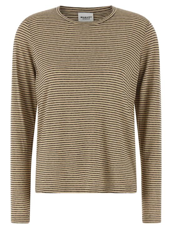 26SS 이자벨마랑에뚜왈 긴팔 티셔츠 TS0012FBD1N02EBKBE Beige