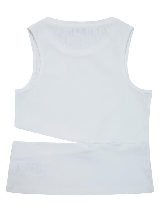 26SS [키즈] 파트리지아페페 티셔츠 7M0980J267 CB16 BIANCO - PATRIZIA PEPE